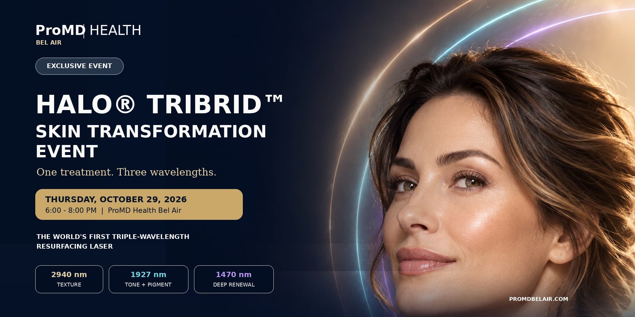 ProMD Health Bel Air aesthetic treatment event banner